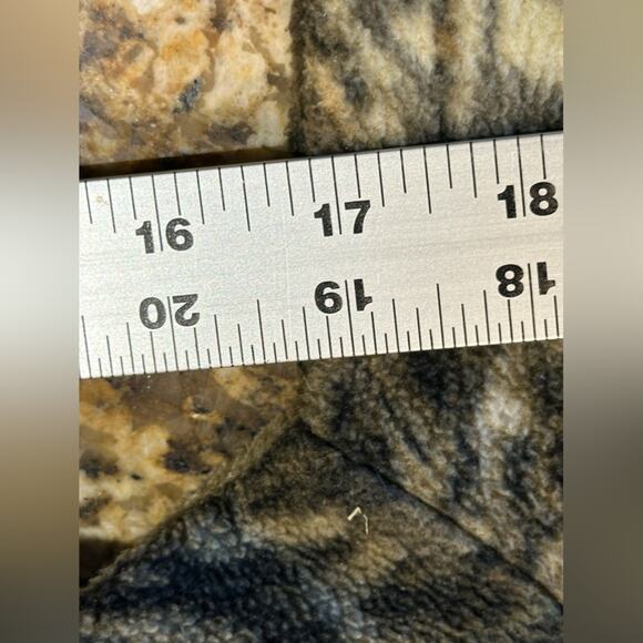 Woolrich Youth 14/16 Camo Fleece Full Zip Hooded Jacket - Picture 7 of 7